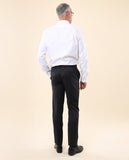 Dark Grey Classic Trousers Soft Slim 100% Flece wool