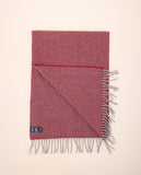 Red Scarf 100% Cashmere