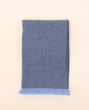 Light Blue Scarf 100% Wool