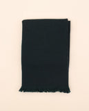 Dark Green Scarf 100% Wool