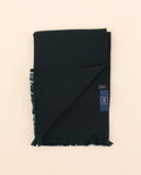 Dark Green Scarf 100% Wool