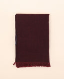 Dark Red Scarf 100% Wool