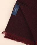 Dark Red Scarf 100% Wool