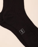 Dark Brown Long Socks