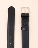 Black Classic Belt 100% Leather