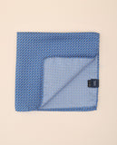 Blue Pocket Squares 100% Silk