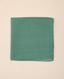 Green Pocket Squares 100% Silk