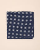 Blue Pocket Squares 100% Wool