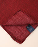 Red Pocket Squares 100% Wool