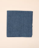 Blue Pocket Squares 100% Wool