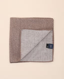 Light Beige Pocket Squares 100% Wool