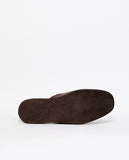 Dark Brown Slippers 100% Leather