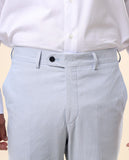 Light Blue Classic Trousers Regular