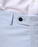 Light Blue Classic Trousers Regular