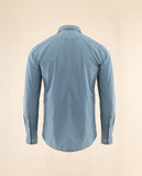 Blue Casual Shirt 100% Cotton