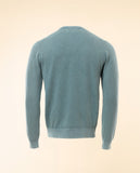 Dry Green Crew Neck Sweater 100% Cotton