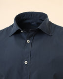 Dark Blue Casual Shirt 100% Cotton