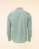 Green Casual Shirt 100% Cotton