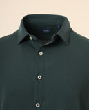 Green Casual Shirt 100% Cotton