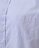 Camisa Casual 100% Algodón en Azul