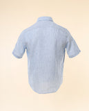 White Casual Shirt 100% Linen