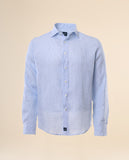 Green Casual Shirt 100% Linen