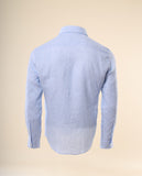 Camisa Casual 100% Lino en Verde