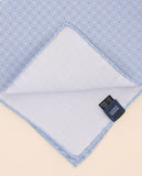 Blue Pocket Squares 100% Silk