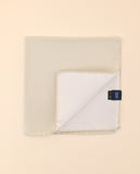 Light Yellow Pocket Squares 100% Silk