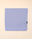 Pañuelo de bolsillo 100% Seda en Azul