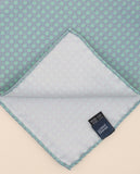 Green Pocket Squares 100% Silk