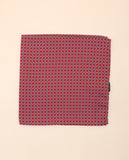 Pañuelo de bolsillo 100% Seda en Rojo