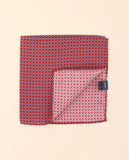 Pañuelo de bolsillo 100% Seda en Rojo