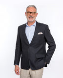 Casaco Sport 100% Linho em Azul Escuro