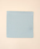 Turquoise Blue Pocket Squares 100% Silk