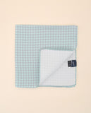 Turquoise Blue Pocket Squares 100% Silk