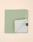 Lenço de Bolso 100% Seda em Verde