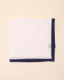 Lenço de Bolso 100% Linho em Branco
