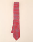 Corbata 100% Seda en Rojo