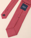 Corbata 100% Seda en Rojo