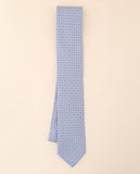 Gravata 100% Seda em Azul