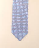 Gravata 100% Seda em Azul