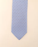 Gravata 100% Seda em Azul