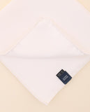 Pañuelo de bolsillo 100% Seda en Blanco