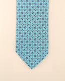 Corbata 100% Seda en Turquesa