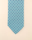 Corbata 100% Seda en Turquesa