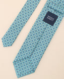 Corbata 100% Seda en Turquesa