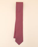 Corbata 100% Seda en Rojo