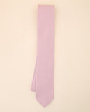 Corbata 100% Seda en Rosa Claro