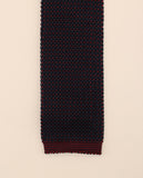 Light Blue Knitted Tie 100% Silk